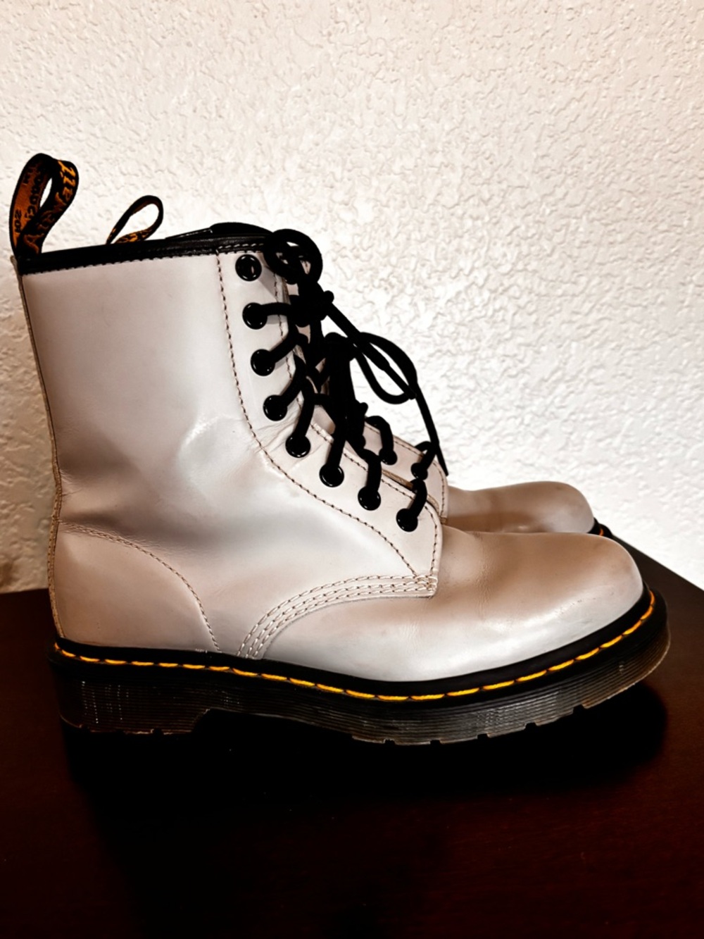 Dr. Martens 1460 Smooth Leather Lace Up Boots